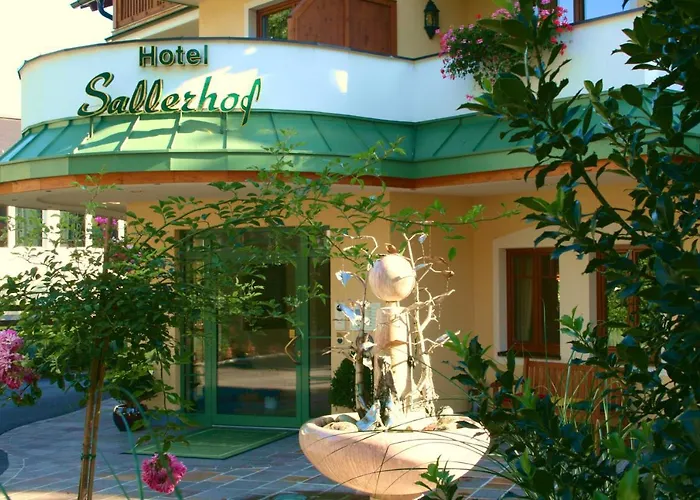 Garten - Sallerhof 호텔