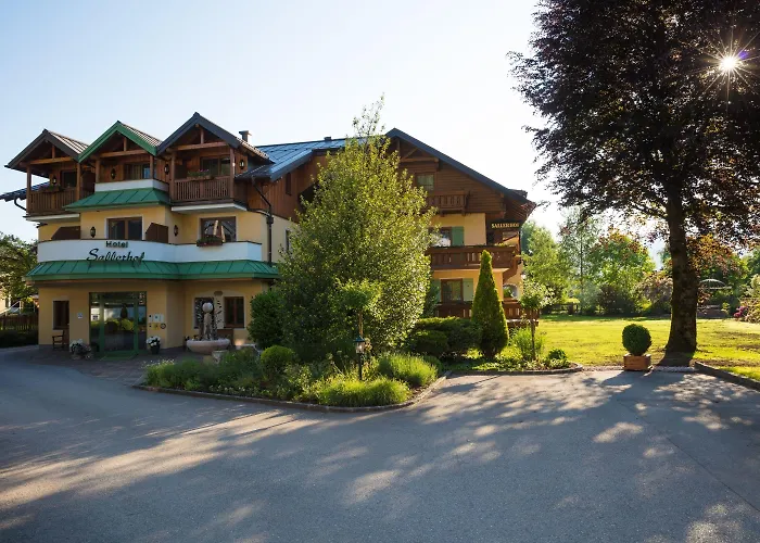 Garten - Sallerhof 호텔